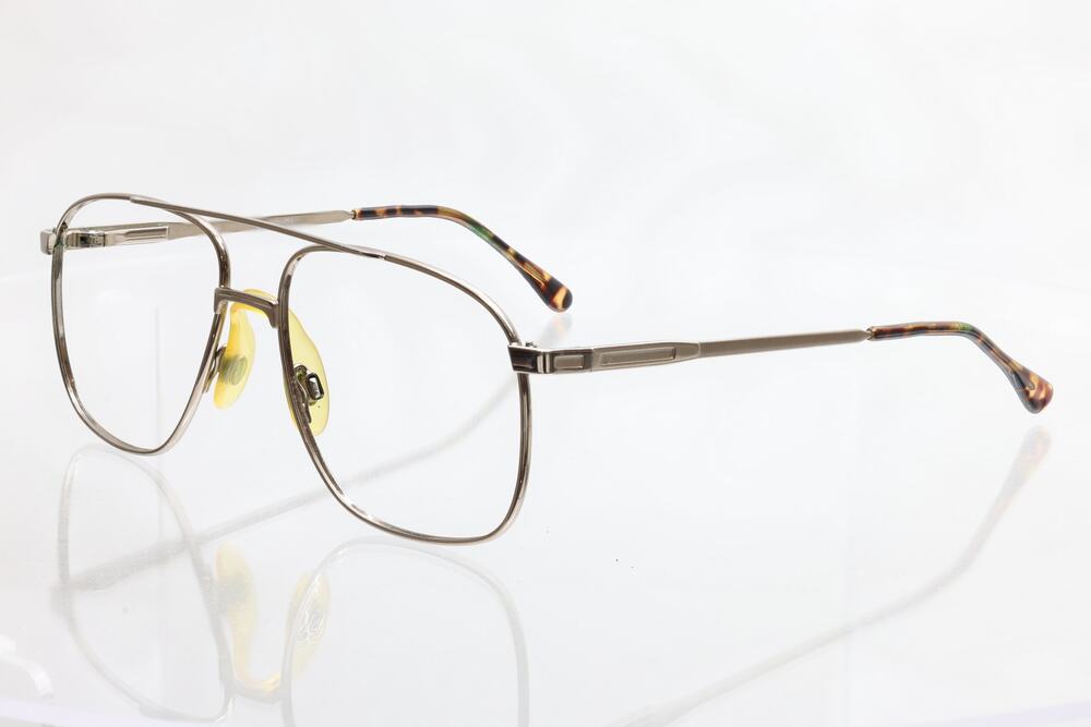 Marchon Jonathan 56-16-140mm Cafe Eyeglass FRAMES ONLY - GOOD CONDITION